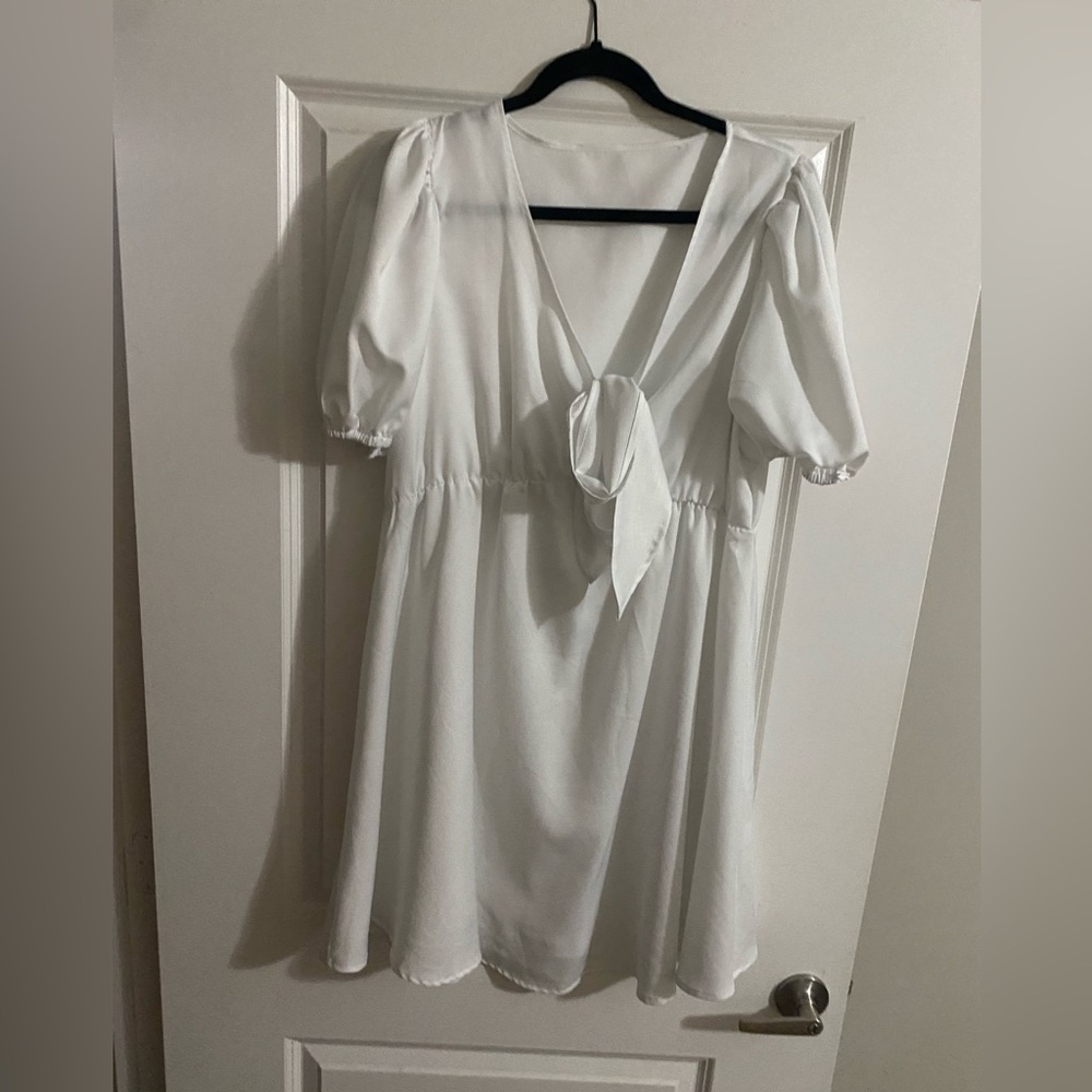White dress